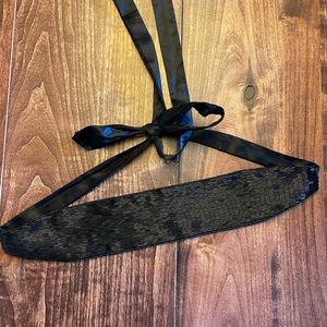 LAST CHANCE: Gorgeous Black Beaded Belt